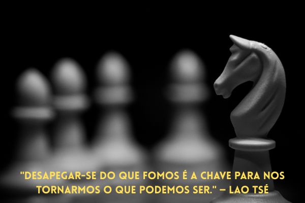 frases de evolução peça de xadrex com frase de evolução