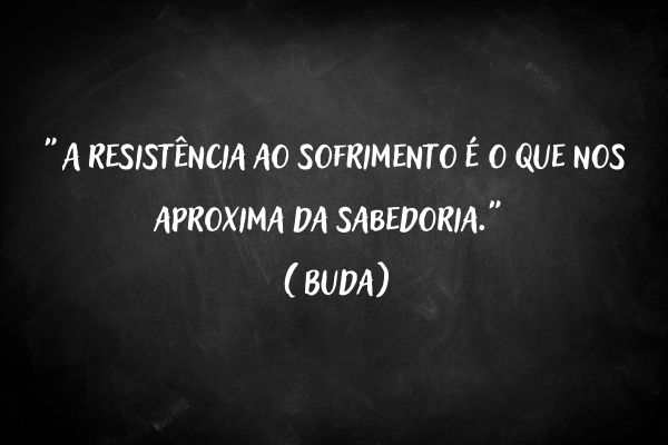frases sobre resistencias quadro preto com frase sobre resistência