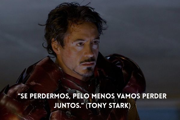 homem de ferro homem de ferro com frases do filme vingadores ultimato
