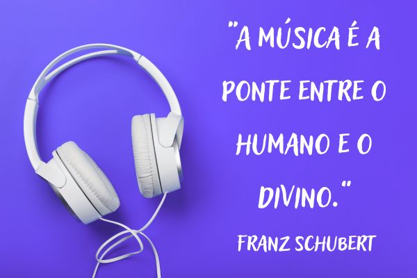 frases sobre musica fone de ouvido branco