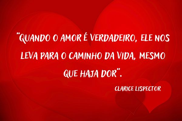 frase de amor verdadeiro