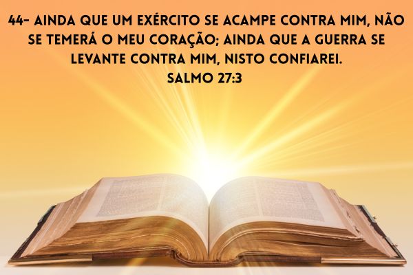 bíblia aberta com sol no fundo