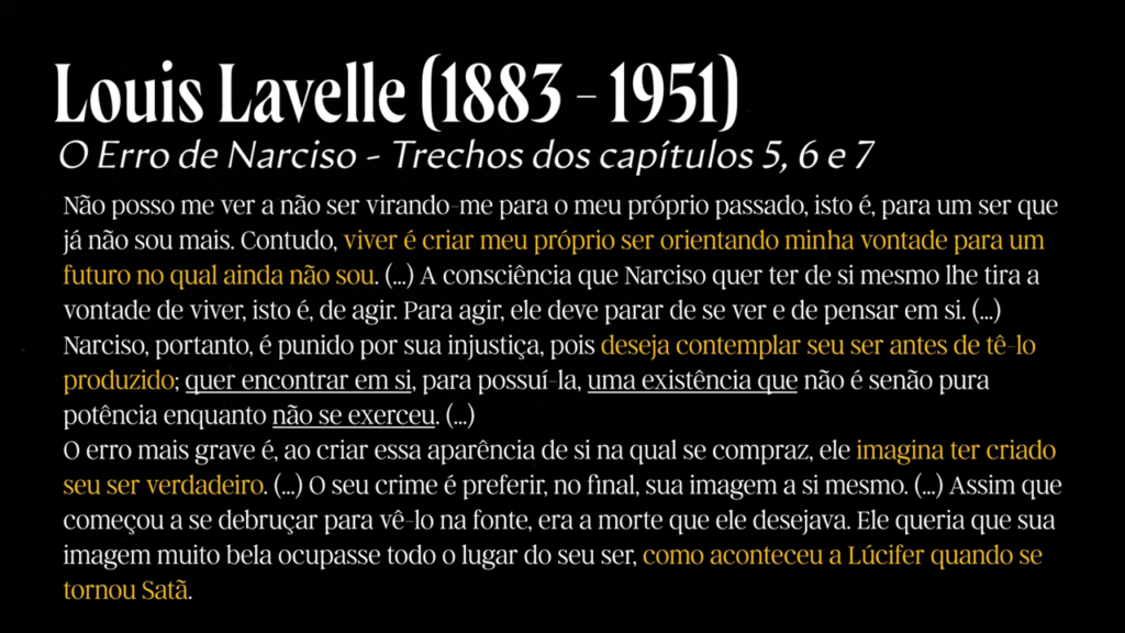 narcisismo louis lavelle
