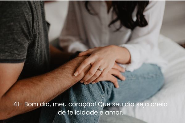 frases de bom dia para a namorada