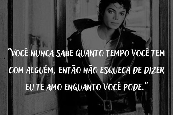 imagem michael jackson  frases